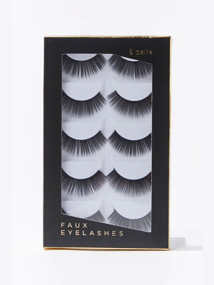 Dramatic Faux Lashes - 5 Pack