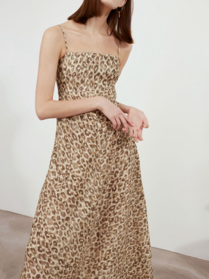 Leopard Print Dress