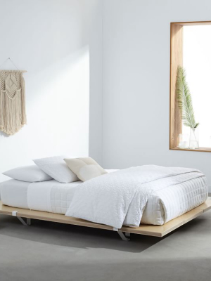 The Floyd Platform Bed - Natural Birch