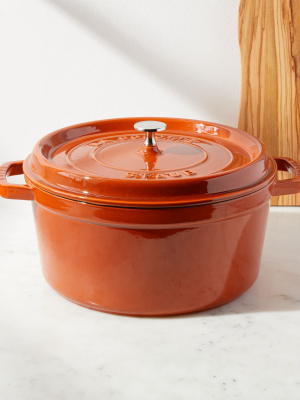 Staub ® 7-qt Burnt Orange Round Cocotte