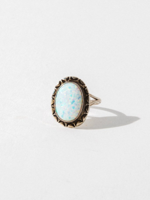 Midnight Opal Ring