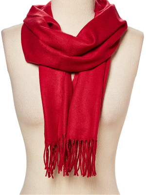 Red Pashmina Scarf