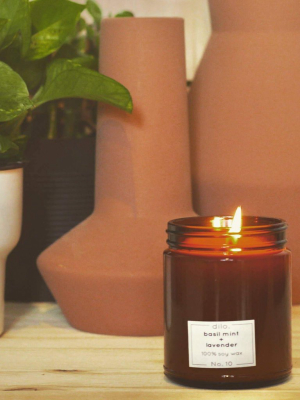 Dilo - Basil, Mint, And Lavender Candle