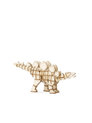 Stegosaurus 3d Wooden Puzzle