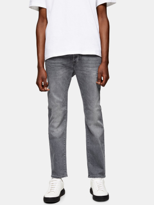 Grey Stretch Slim Jeans