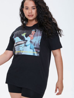 Plus Size Princess Tiana Graphic Tee