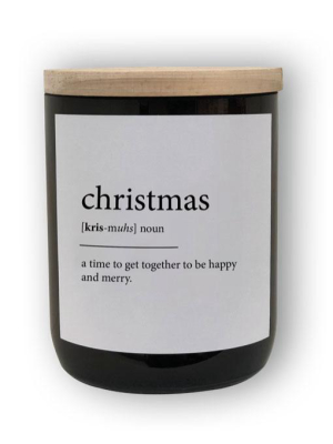 Dictionary Soy Candle - Christmas - Big Sur