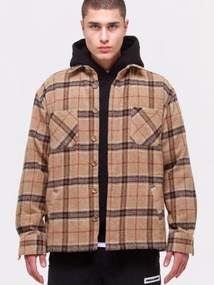 Flato Heavy Wool Flannel Shirt Valley