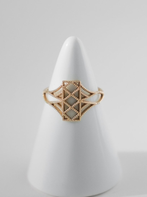 Lace Deco Ring - Ix