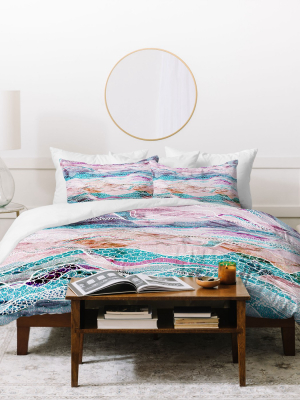 Rosebudstudio Move Waves Duvet Cover Set - Deny Designs