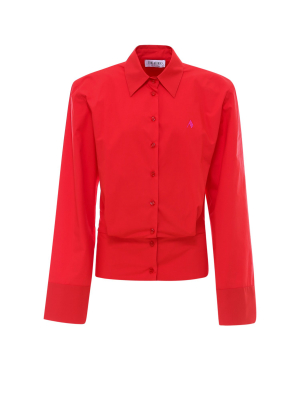 The Attico Pointed Collar Shirt