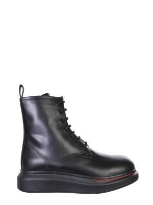 Alexander Mcqueen Hybrid Combat Boots