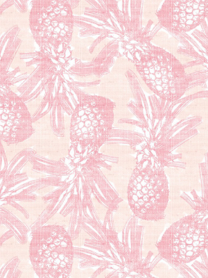 Calypso Wallpaper In Watermelon By Sixhands For Milton & King