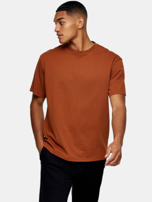 Brown Oversized T-shirt