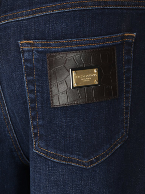 Dolce & Gabbana Straight-leg Denim Jeans