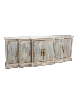 Waterfall Front Credenza