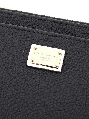 Dolce & Gabbana Logo Plaque Wallet