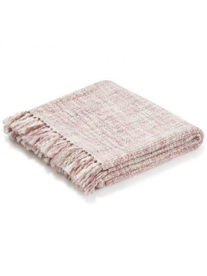 Americanflat Throw Blanket Acrylic Knitted With Decorative Fringe