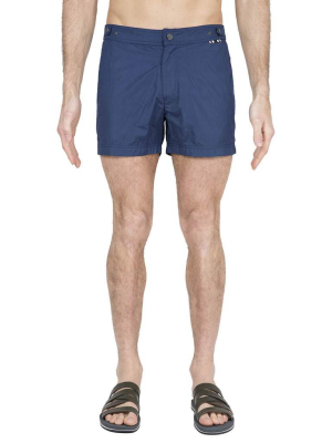 Navy Tailored Swim Short