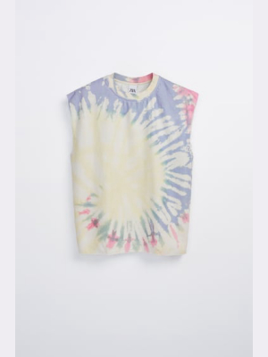 Tie-dye Print Shirt