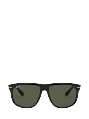 Ray-ban Rb4147 Square Frame Polarised Sunglasses