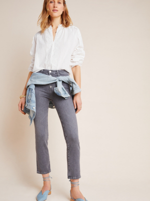 Ag The Isabelle High-rise Button-fly Slim Jeans