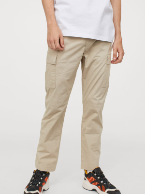 Slim Fit Cargo Joggers