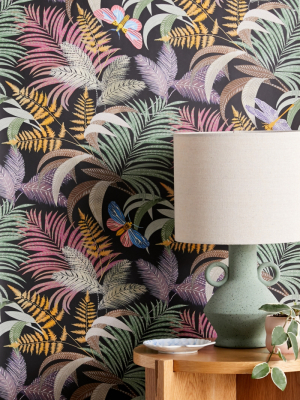 Butterfly Leaves Removable Wallpaper