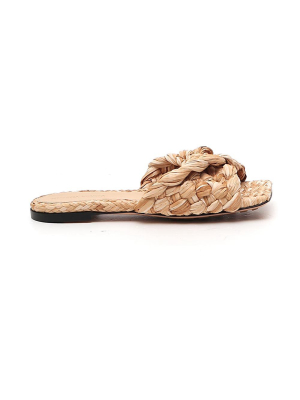 Bottega Veneta Stretch Flat Sandals