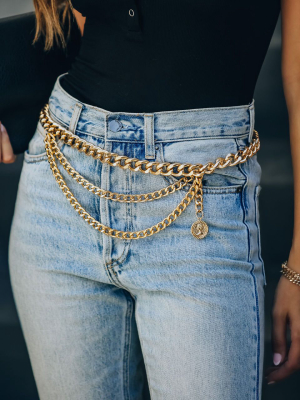 Shashi - Gossip Layered Chain Belt