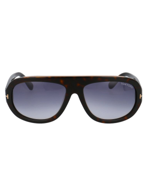 Tom Ford Eyewear Pilot Frame Sunglasses