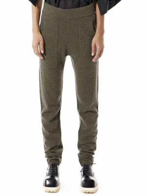 Wool Fine-knit Jogger (f16.183 Army)