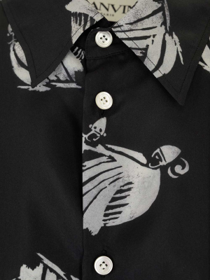 Lanvin Graphic Print Shirt