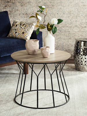 Alcott Mid-century End Table - Light Gray - Safavieh