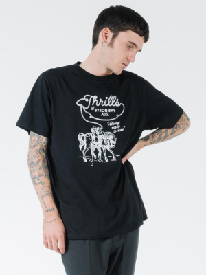 Ride On Merch Fit Tee - Black