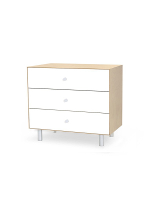 3 Drawer Dresser - Classic - White/birch