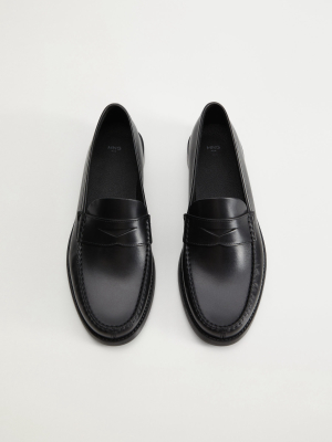 Leather Penny Loafers