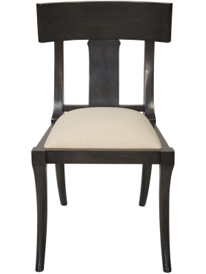 Noir Athena Side Chair