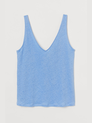 Linen Tank Top