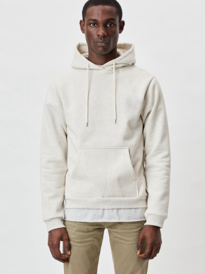 Cashmere Fleece Beach Hoodie / Heather Ash