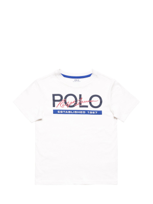 Ralph Lauren Kids Logo Printed T-shirt