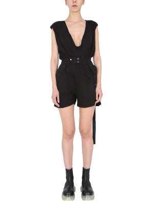 Rick Owens Drkshdw Phlegethon Performa Playsuit