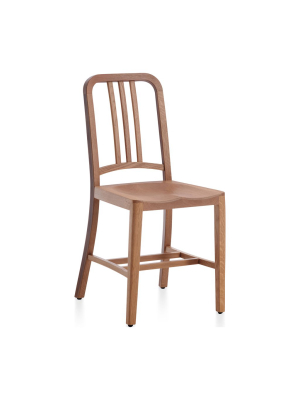 Navy Wood Chair