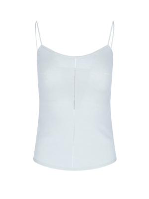 Lemaire Pointelle-trimmed Tank Top