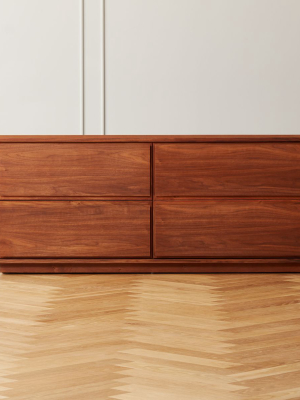 Gallery Walnut Low Dresser