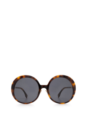 Fendi Eyewear Round Frame Sunglasses