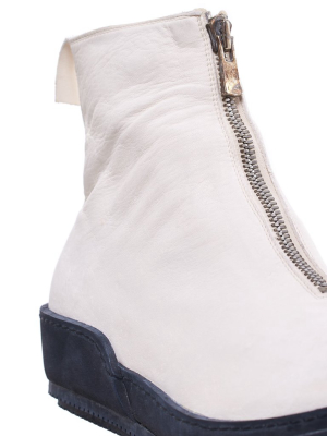 Pls Soft Horse Leather Boots (pls-soft-horse-fg-white)