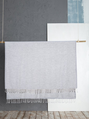 Ophelia Gray Throw