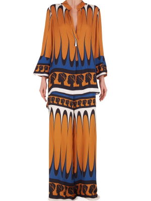 La Africana Wide Leg Pants