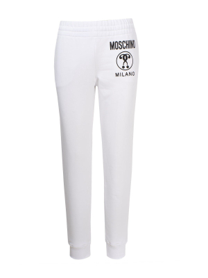 Moschino Milano Logo Print Sweatpants